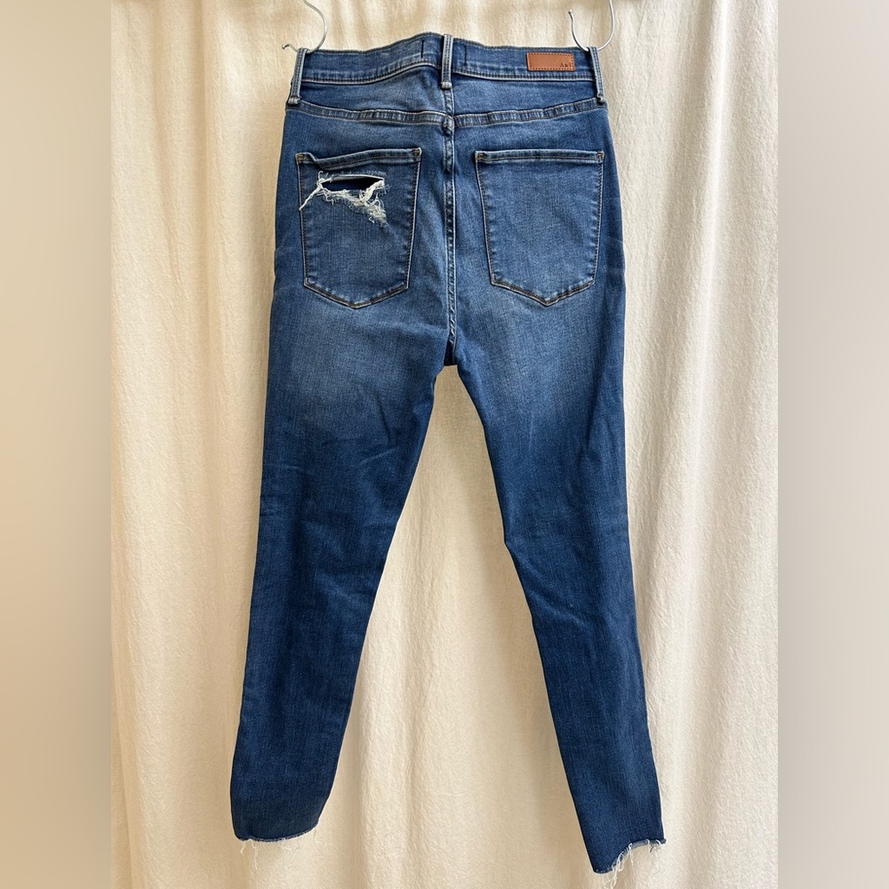 Abercrombie and Fitch Ultra High Rise Ripped Jeans
